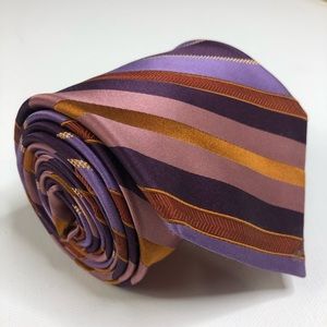 Ted Baker London colorful 100% silk tie